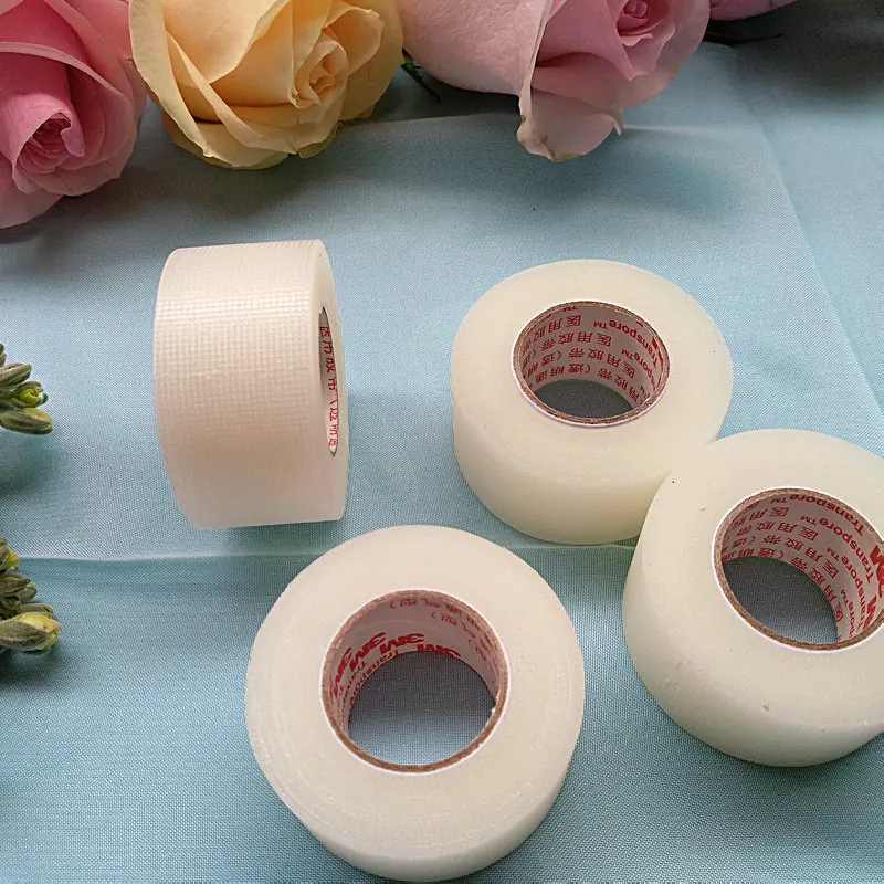 1 рулон 3 м 1,2 накладки для глаз Красота Макияж прозрачная двойная Накладка для век 1527c-01pe лента вентиляция невидимая износостойкая Накладка для ног