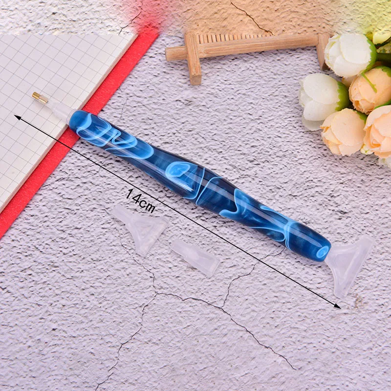 

1PCS Handmade Nail Point Drills Pen for Painting with Diamonds New Diamond Painting Tools
