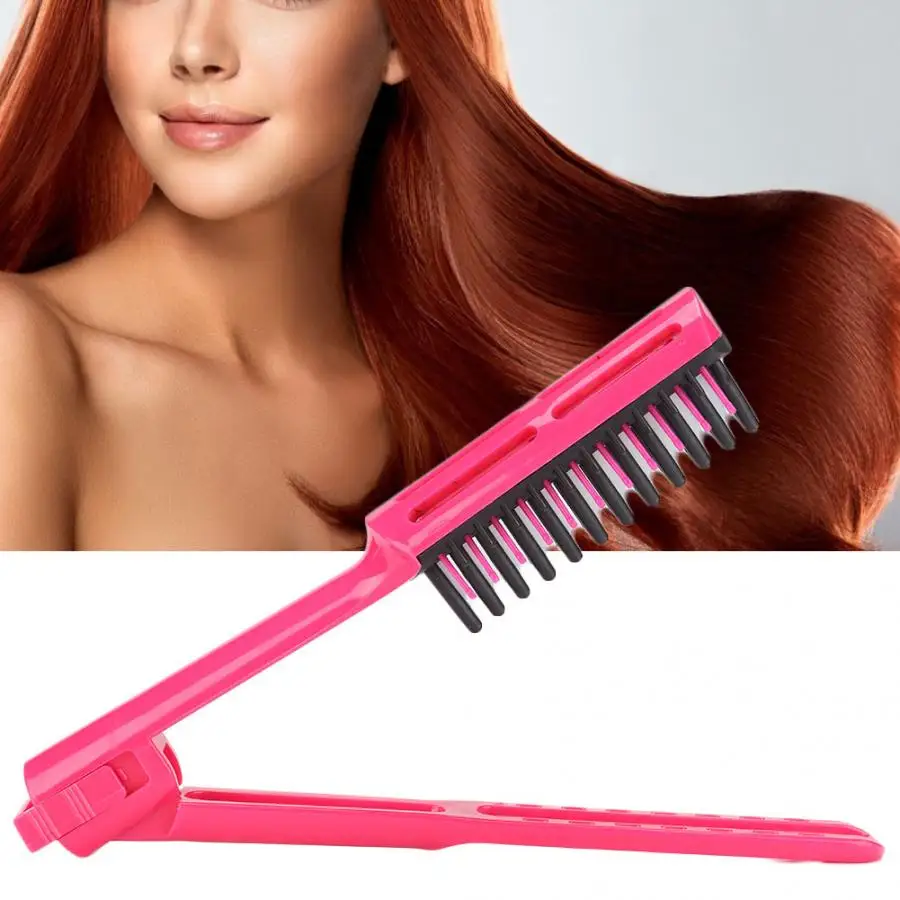 Расческа для бороды щетка волос сделай сам V образная быстрое выпрямление