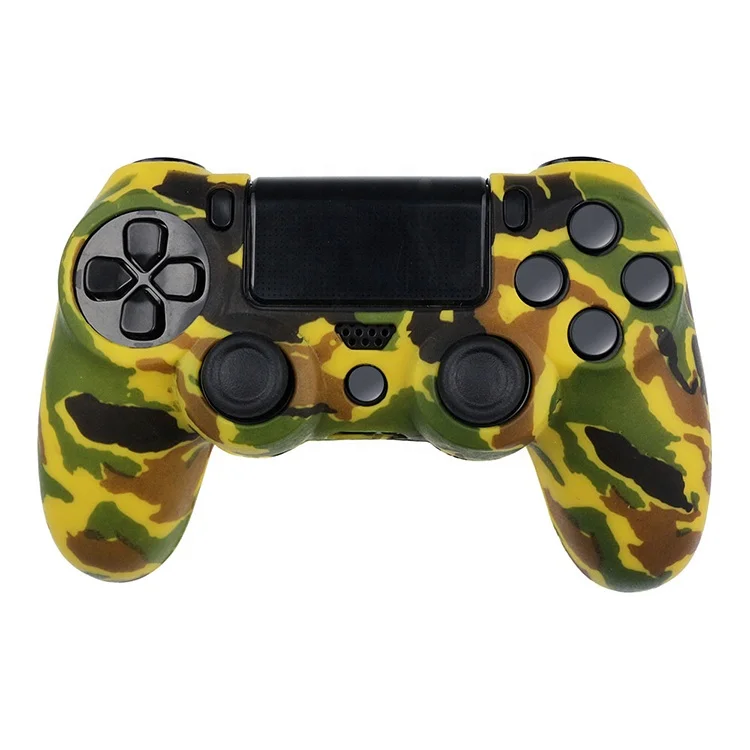 

For Playstation 4 PS4 Slim Pro Silicone Case Cover Skin Controller Rubber Gel Grip Sleeve Protector Camo