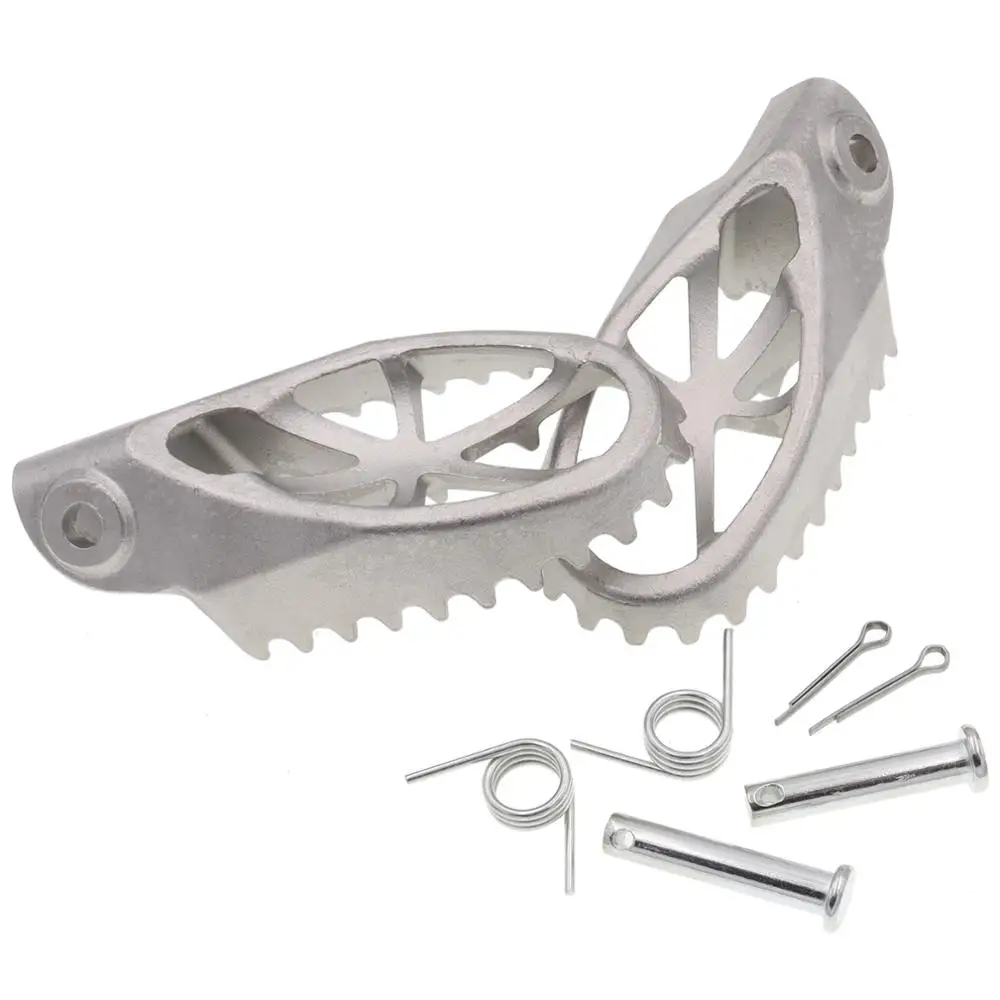 Подножки из нержавеющей стали подножки педали подходят для 250 CRF250(2001 2009) CQR