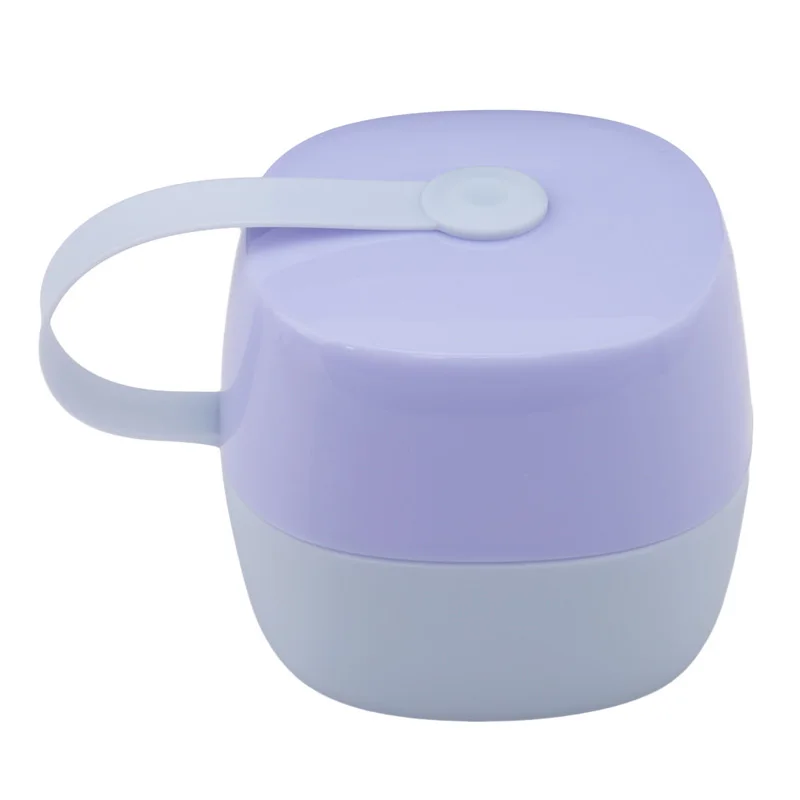

Cute Newborn Baby Pacifier Holder Portable Baby Infant Kids Pacifier Nipple Cradle Case Holder Travel Storage Box 3 Colors