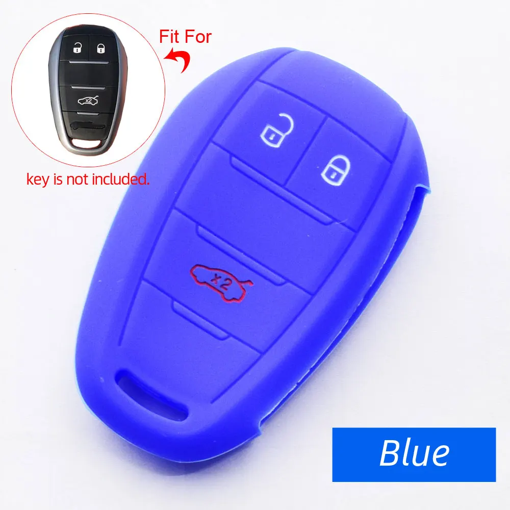 

Силиконовый чехол для автомобильного ключа для Alfa Romeo Giulia Stelvio 2017 2018 2019, 3 кнопки, мягкий умный пульт дистанционного управления, защитный чехол