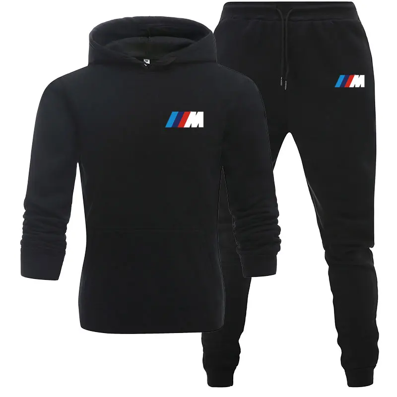 

New Autumn Winter Men's Sets hoodies+Pants Harajuku Sport Suits Casual Men/Women Sweatshirts Tracksuit 2020 Brand Sportswear