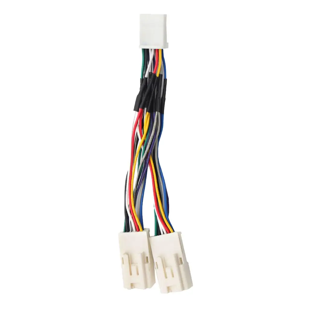 

For Toyota Lexus Y Audio Cable MP3 SD USB CD AUX Module 6+6Pin