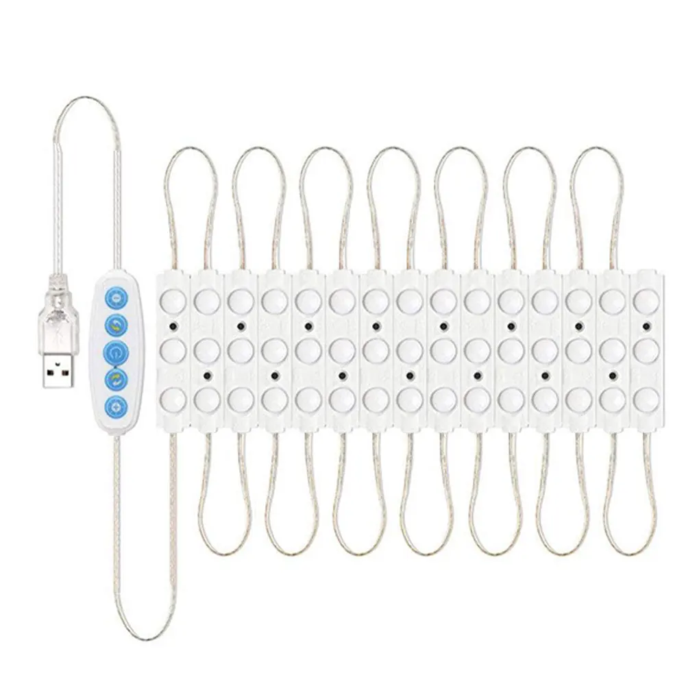 

5M Tocador Con Espejo Makeup Mirror Light String USB 5V Dressing Table Bathroom Lamp Tape Led Vanity Mirror Make Up Light Strip