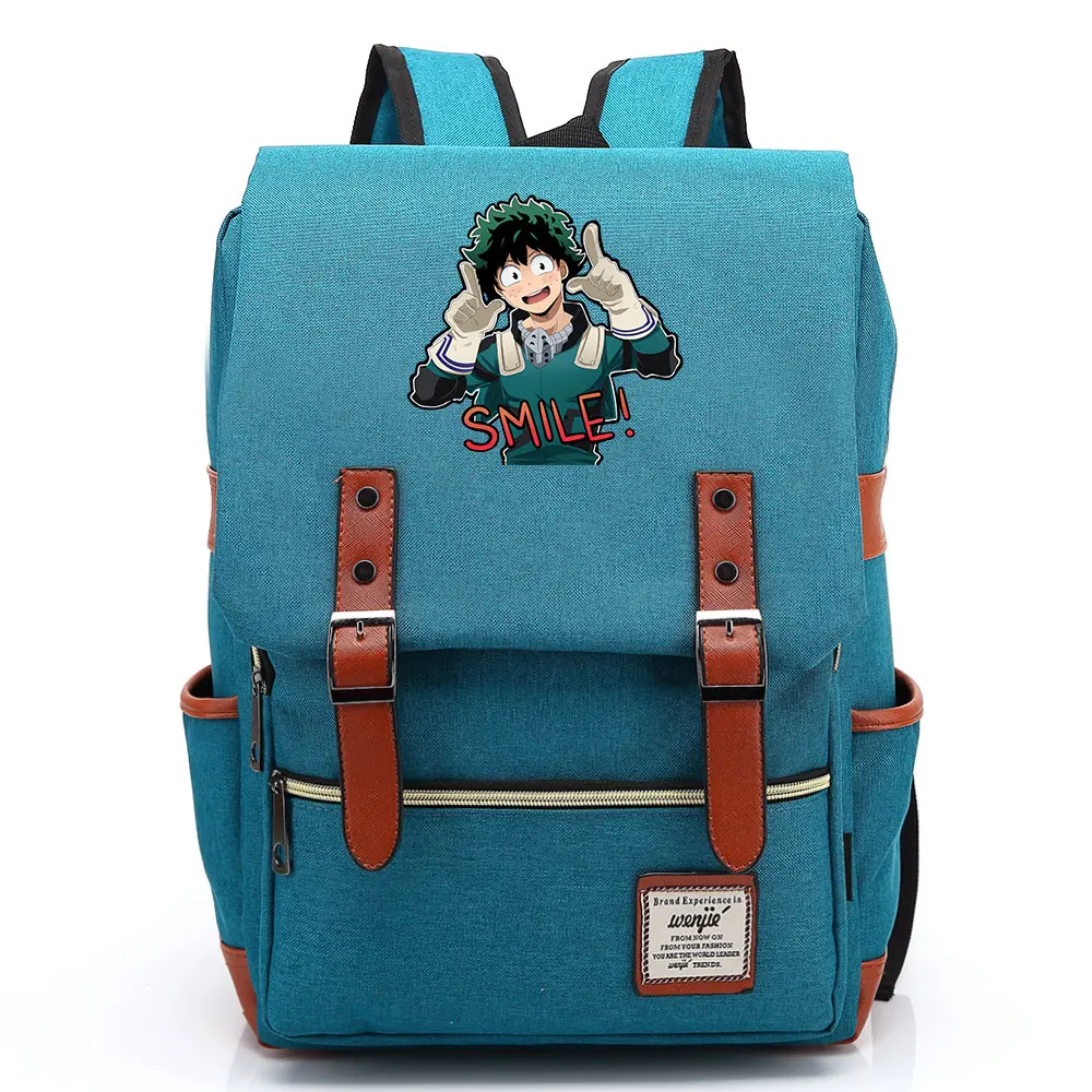 

B3003 Fashion Cartoon Anime My Hero Buckle Children School bag Teenagers Student Schoolbags Women Bagpack Men Backpack