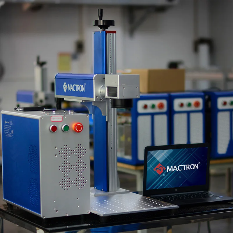 CE Европейский стандарт 30 Вт Мини Металл Лазерная Гравировальная Машина золото