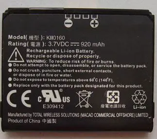 

ALLCCX battery KII0160 for DOPOD C750 Juno Kii 100 Phoebus with good quality