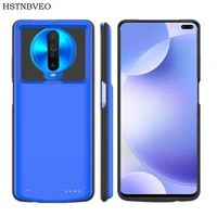 portable battery charger cases for xiaomi redmi k30 k30 pro external power bank charging cover for redmi note 9 pro battery case