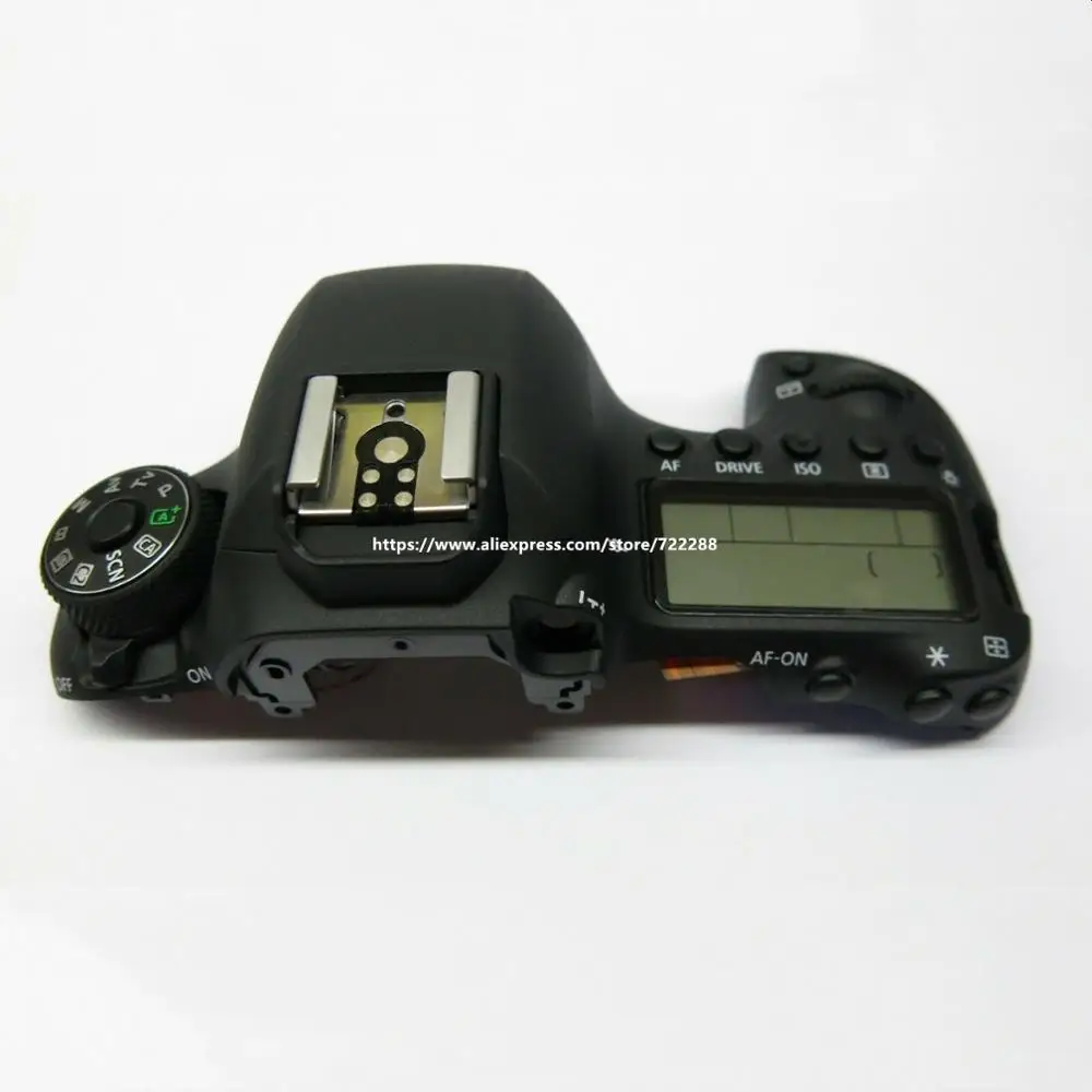 Repair Parts For Canon EOS 6D Mark II Top Cover Case Ass'y With LCD Display Power Switch Shutter Button Flex CG2-5531-000 |