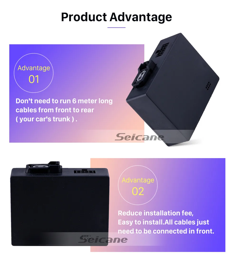 Seicane автомобильный оптоволоконный декодер большая коробка для 2002-2012 merceesbenz E-Class W211 E200 E220 E230 Bose Harmon Kardon аудио оптический