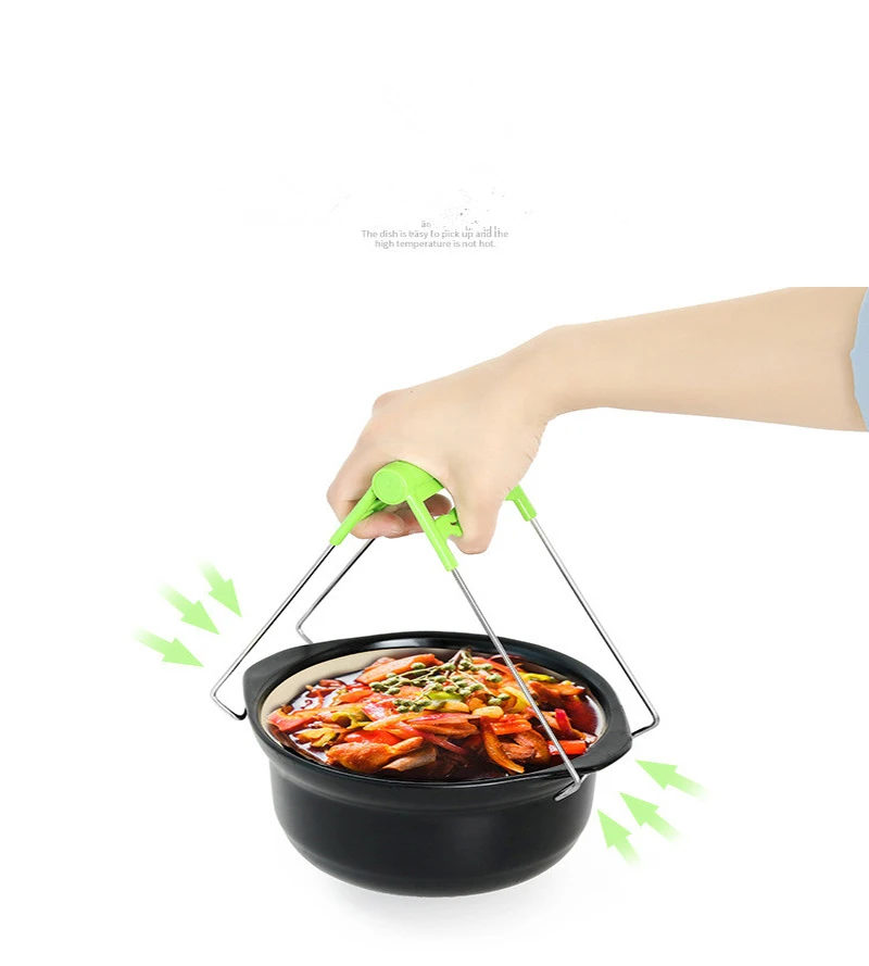 Зажим для миски горячий держатель миски|Подставки под ложку и держатели на