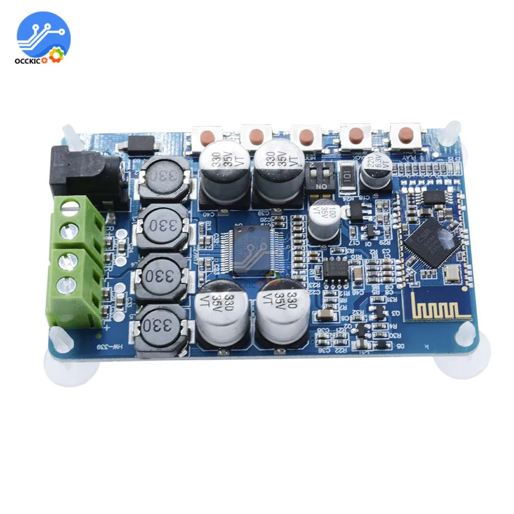 TDA7492P Bluetooth 4 0 Плата усилителя звука 50 Вт + двухканальный цифровой динамик Subwoof