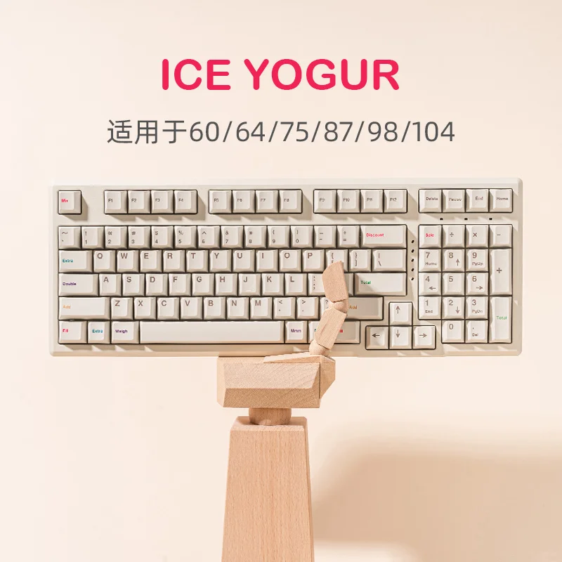 Колпачки для ключей GMK Fro.yo 1 комплект колпачки PBT с сублимационной печатью