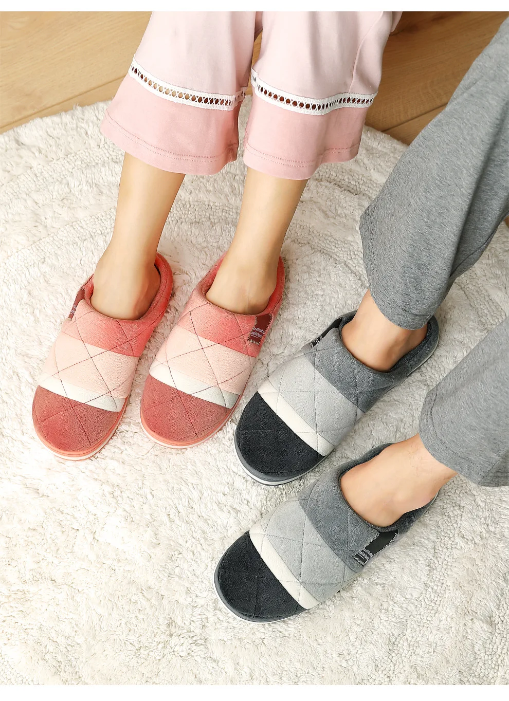 Домашние тапочки для мужчин; Зимняя мужская обувь; Schoenen Mannen Buty Meskie Sloffen Pantoffels; короткие плюшевые тапочки; Chausson; меховые тапочки для влюбленных