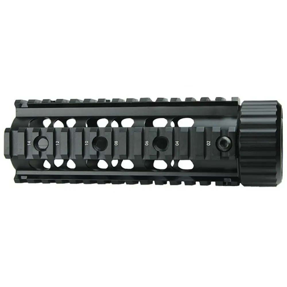 Аксессуары для тактической винтовки AR-15 M4 Rifle RAS Carbine Weaver/Picatinny Quad Rail Free Float Handguard |