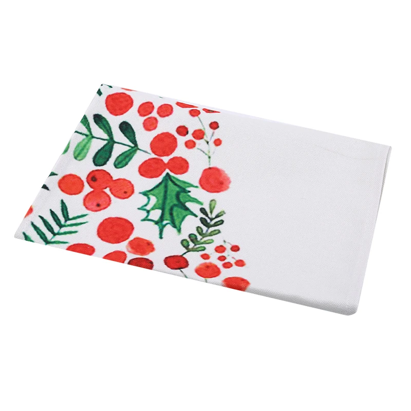 Горячая Рождественская елка с принтом балдахин тропические растения половина