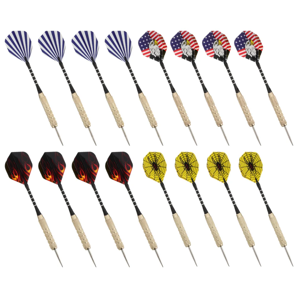 

15pcs 18g Games Steel Tip Darts with Aluminium Alloy Shafts Professional Darts