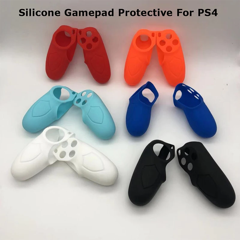Силиконовый чехол для геймпада PS4 10 шт./лот новая технология 2020 Мягкий защитный