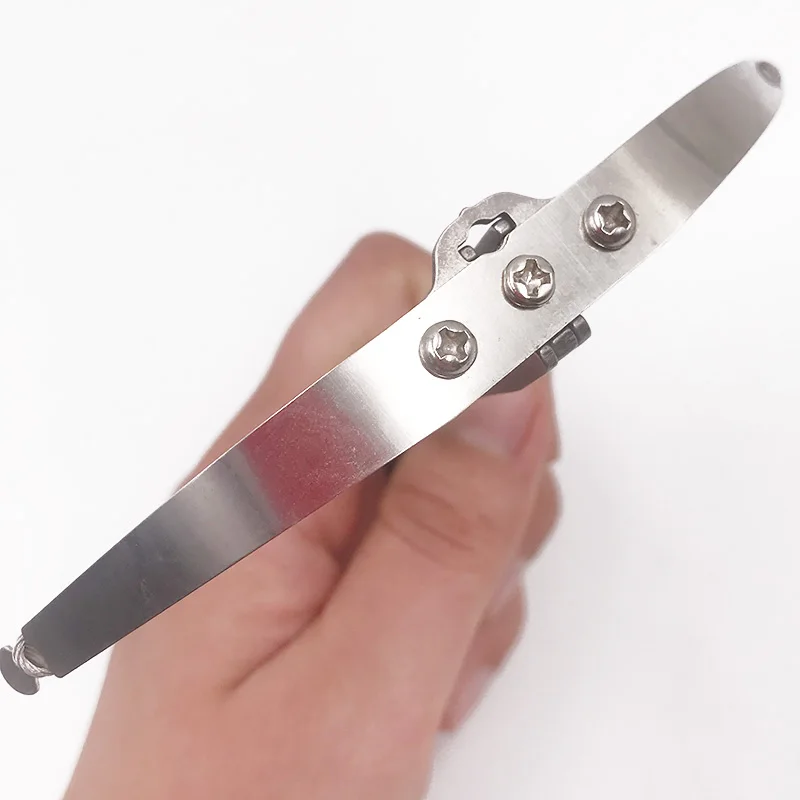 Mini Stainless Steel Toy Decompress Creative Toothpick Wire Bowstring Classic Collection Toys Gifts Shooting | Игрушки и хобби