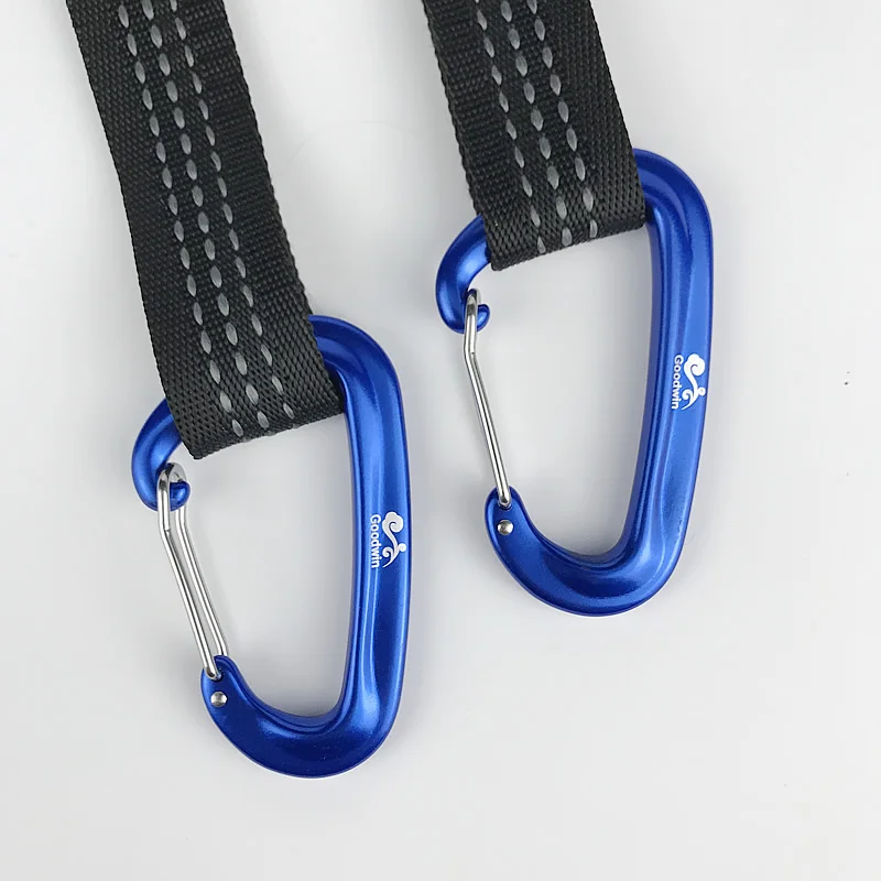 

D-shape 12kN Carabiners Hammocks Lock