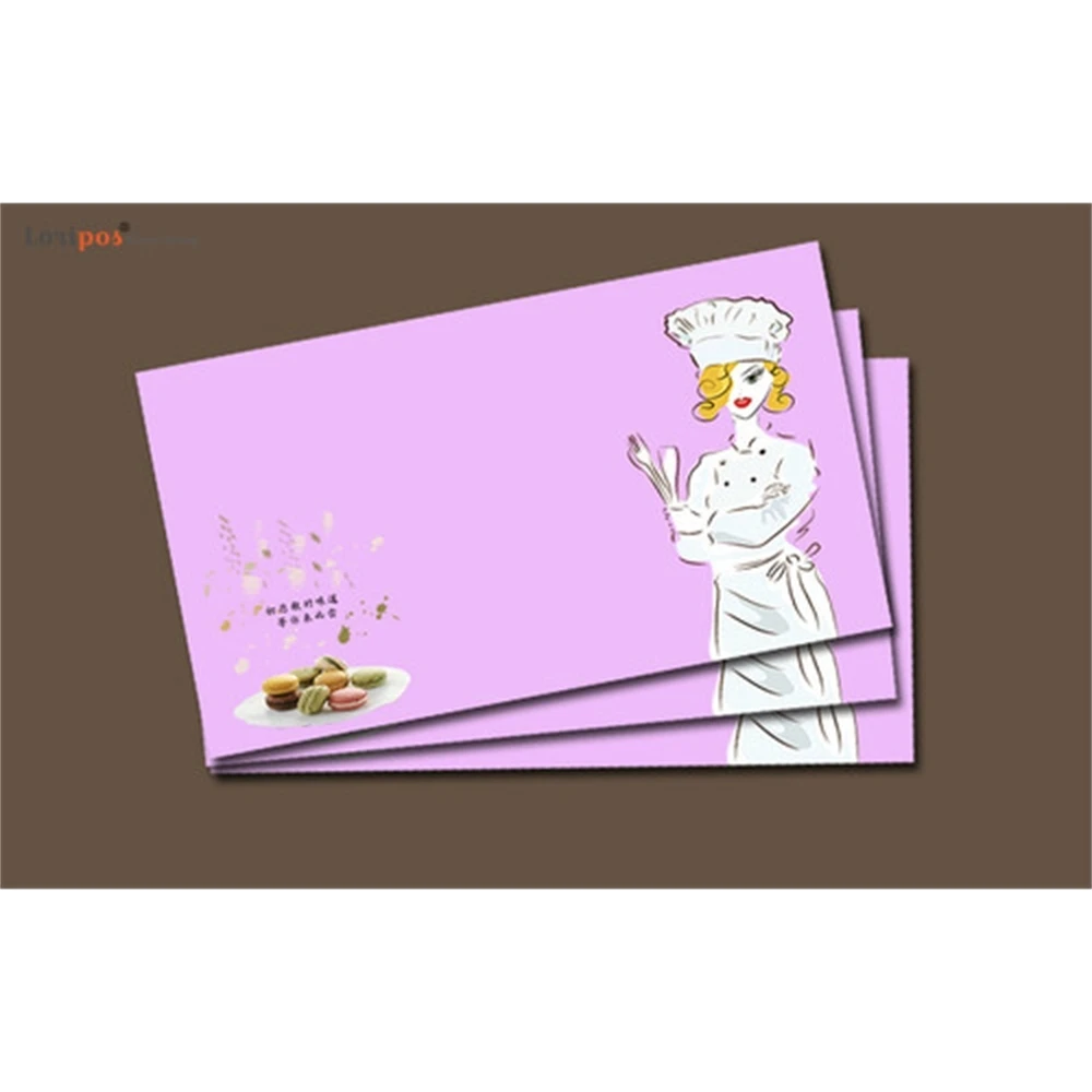 

9x5.4cm Drink Cake Baking Food Store Shop Label Sign Card Memo Tag