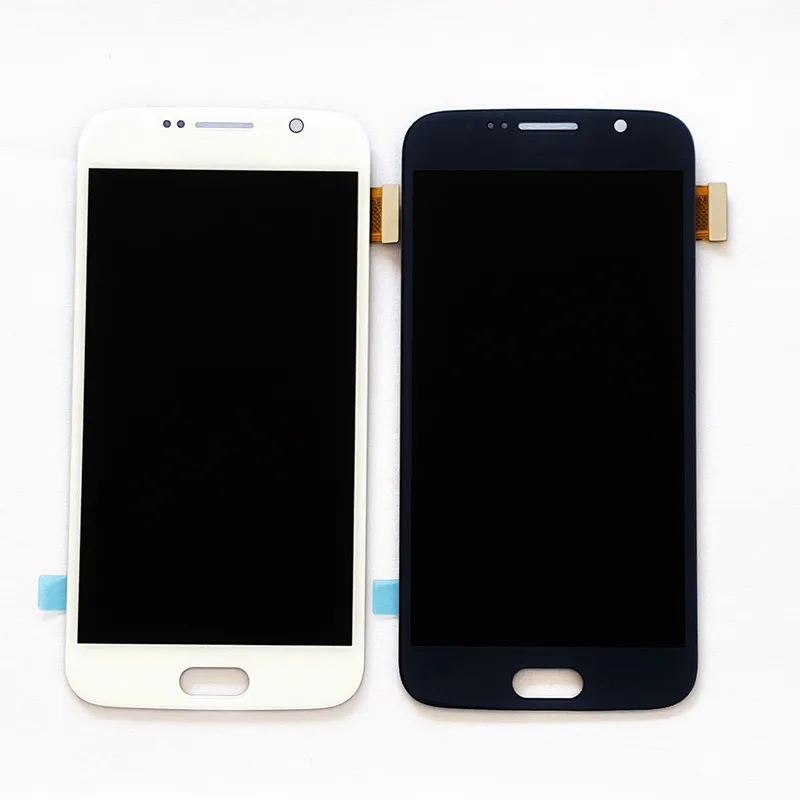 ЖК дисплей OLED для Samsung Galaxy S6 с сенсорным дигитайзером G920 G920F сменный экран|Экраны
