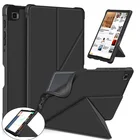Чехол для Samsung Galaxy Tab A7 Lite 2021, 8,7 дюйма, магнитный складной чехол с подставкой, чехол, силиконовая задняя крышка, Обложка