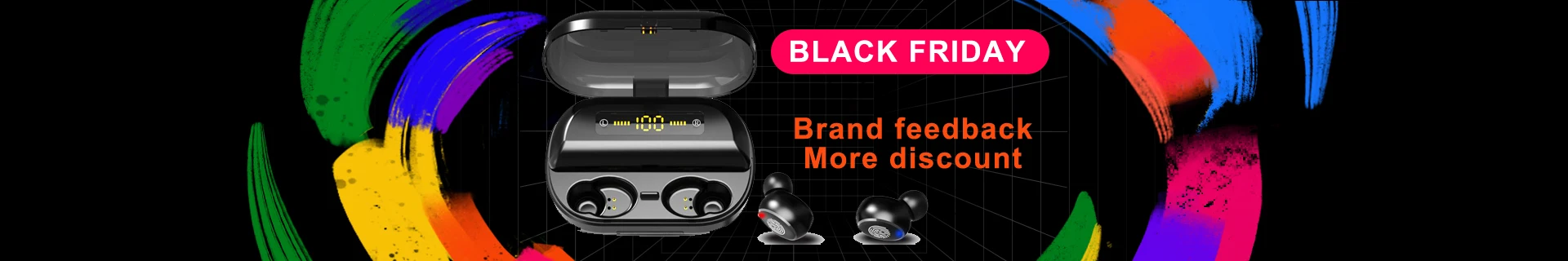 Bluetooth наушники с сенсорным управлением, беспроводные наушники, HiFi 6D бас, стерео гарнитура, громкая связь, бинауральные звонки, наушники с внешним аккумулятором