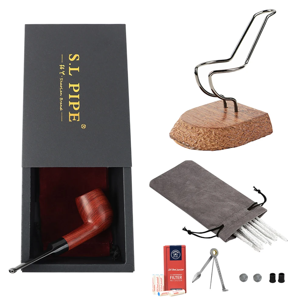 Рубиξ курительная табачная трубка классического прямого типа ствол ручной