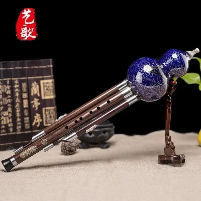 

Blue Hulusi профессиональная производительность государственных инструментов, ветровых инструментов