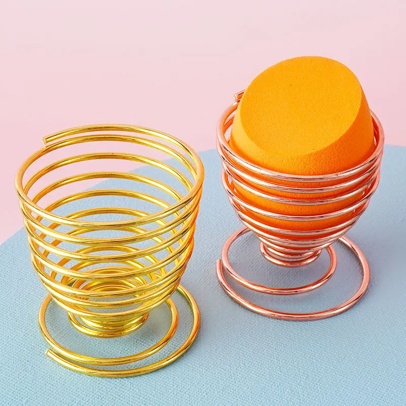 

Makeup Sponge Holder Beauty Makeup Puff Rack Powder Puff Blender Storage Rack Sponge Drying Stand Holder Cosmetic Puff Holder