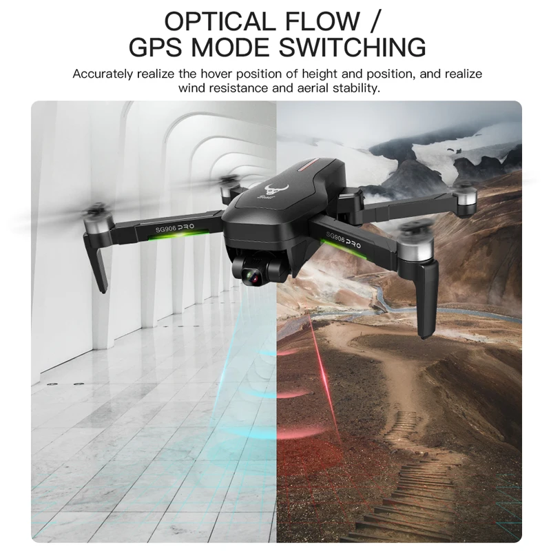 2021 NEW SG906 Pro 2 GPS Drone with Wifi 4K Camera Three-Axis Anti-Shake Gimbal Brushless Professional Quadcopter Dron