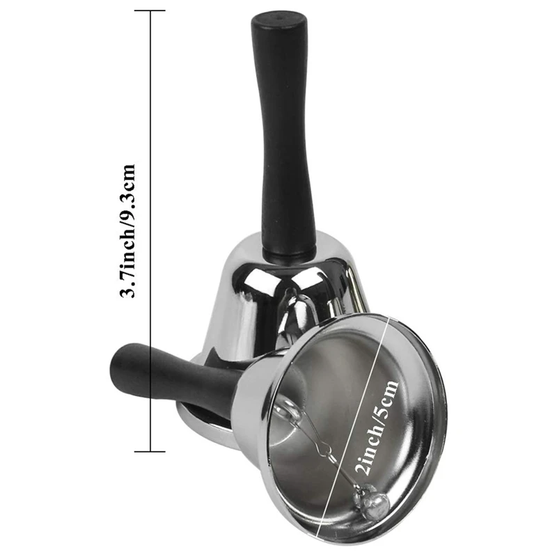 

Adult Handbell Service and Black Wooden Bell for School Church Adult Clroom Wedding Decoration(30Pcs)