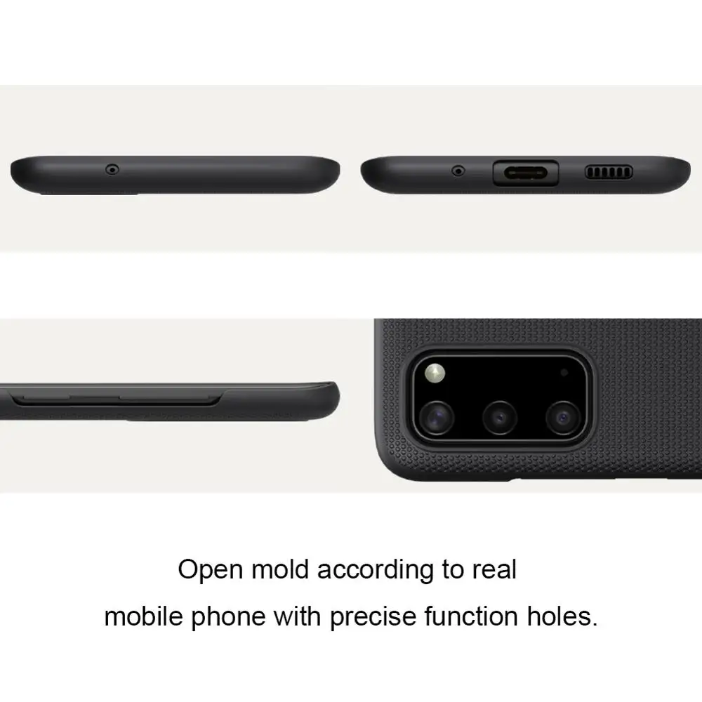 Для Samsung Galaxy S20 case FE 2020 Nillkin матовая жесткая задняя крышка из поликарбоната для S7