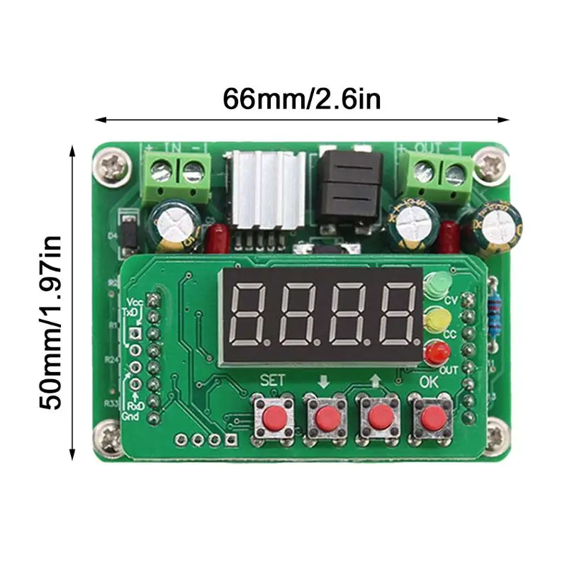 

B3603 Digital LCD DC-DC Converter Voltage Ammeter Step Down Adjustable Module
