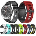 Силиконовый ремешок для Samsung Galaxy Watch 3 45 мм LTE 42 мм 41 мм 46 мм, двухцветный браслет для смарт-часов Gear S3 Frontier Correa
