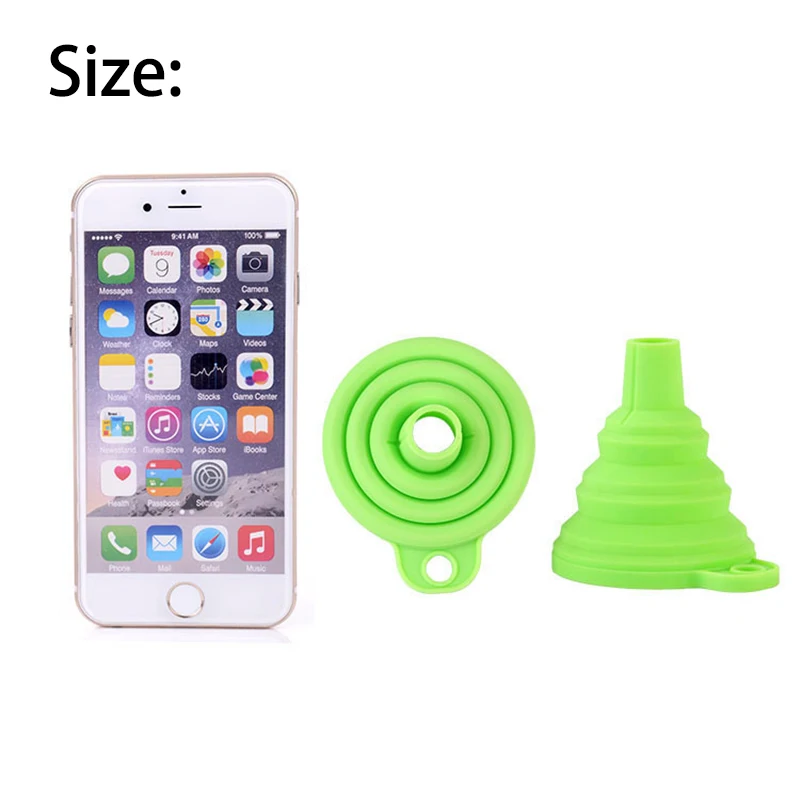 

5Pcs Diamond Painting Tools Collapsible Round Funnel Silica Gel Multi-function for Diamond Painting Embroidery Accessories