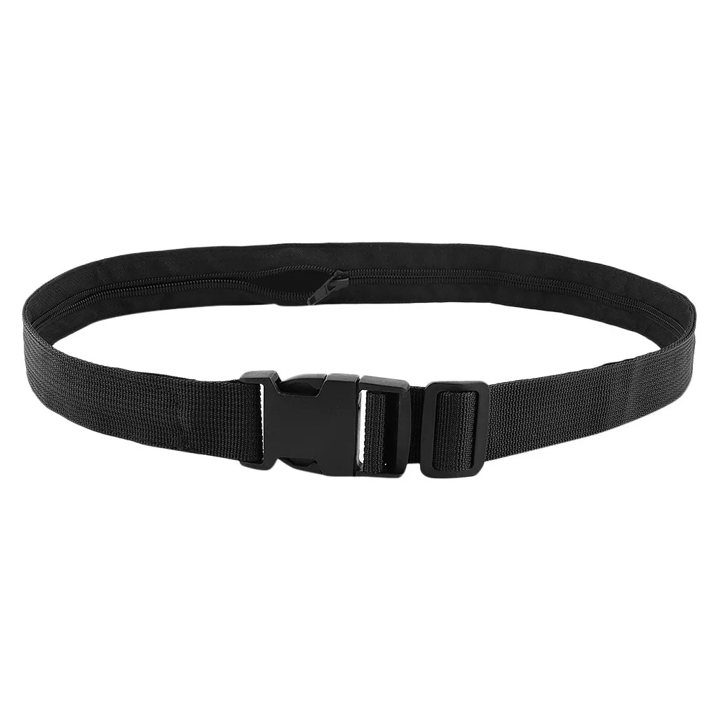 Дорожный ремень безопасности для денег скрытый карман кошелек с защитой от кражи