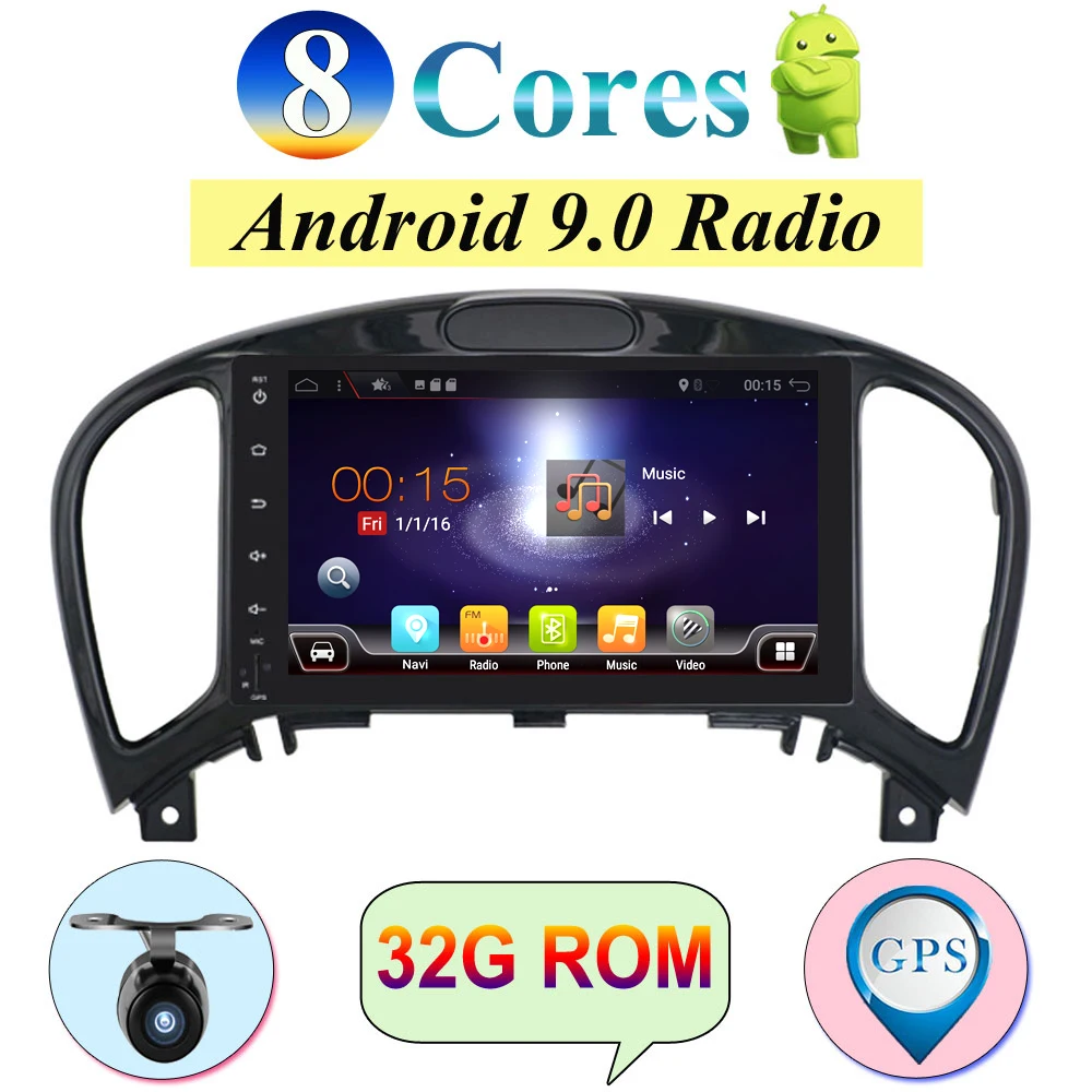 32G 8 ядерный " 2 Din Android 9,0 Автомобильный мультимедийный плеер для Nissan Juke 2012- автомобильный аудио стерео радио автомобильный Радио плеер камера