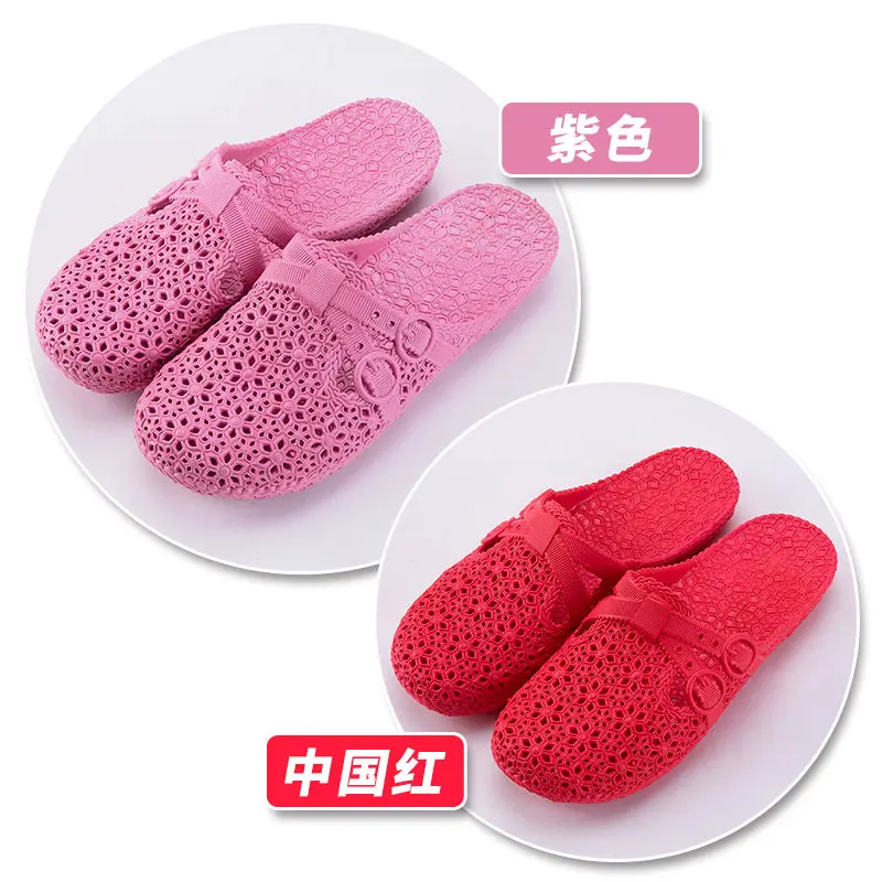 2 Pairs Hot 2021 Summer New Women Casual Clogs Sandals Outdoor Slippers Summer Slip On Women Flip Flops Jelly Sandalias Mujer