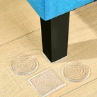 Подушка для холодильника, стула, Противоударная подушка, мебельная противоскользящая подушка, защитный коврик для стола, мебельные чашки, диванные ножки, пол, 4 шт.