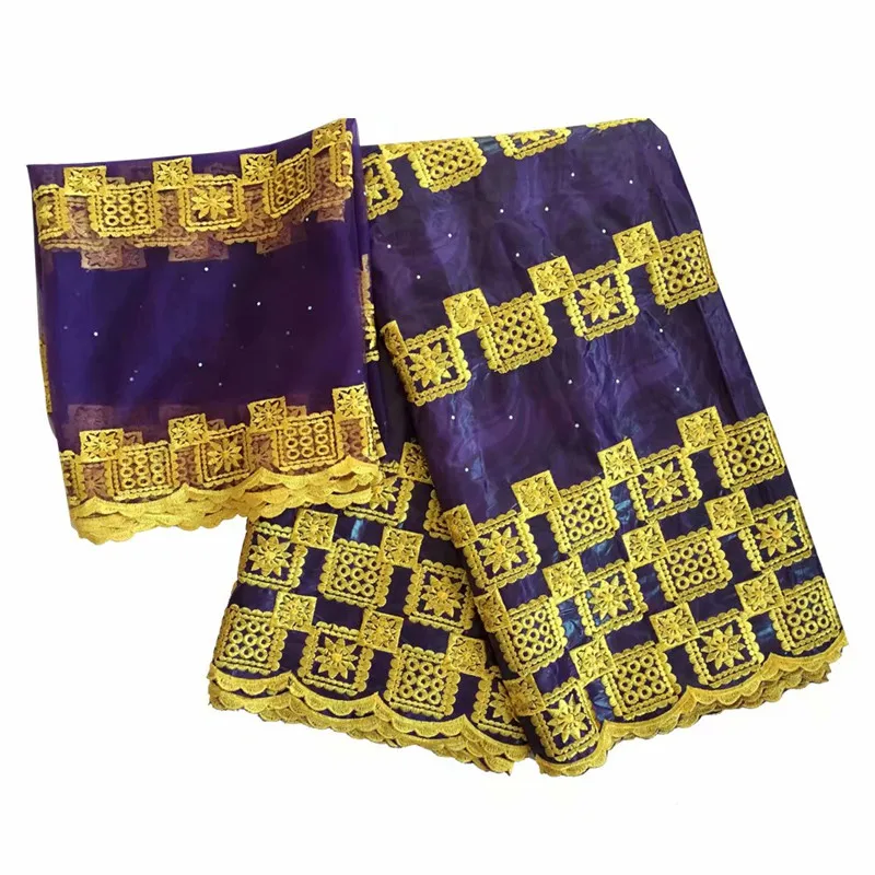 

Blue bazin brode getzner 2019 latest african fabric bazin riche getzner embroidered african tissu with stones