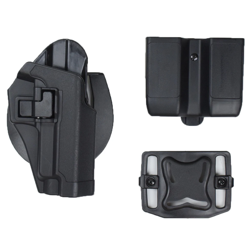 Наружная охотничья кобура для стрельбы из пистолета с двойным журнальным мешком