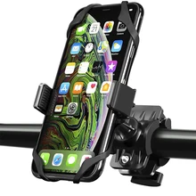 Universal Bike Phone Mount for Bicycle Motorcycle MTB Handlebars Mount Cradle Cell Phone Holder for iPhone  X Xs Samsung Galaxy