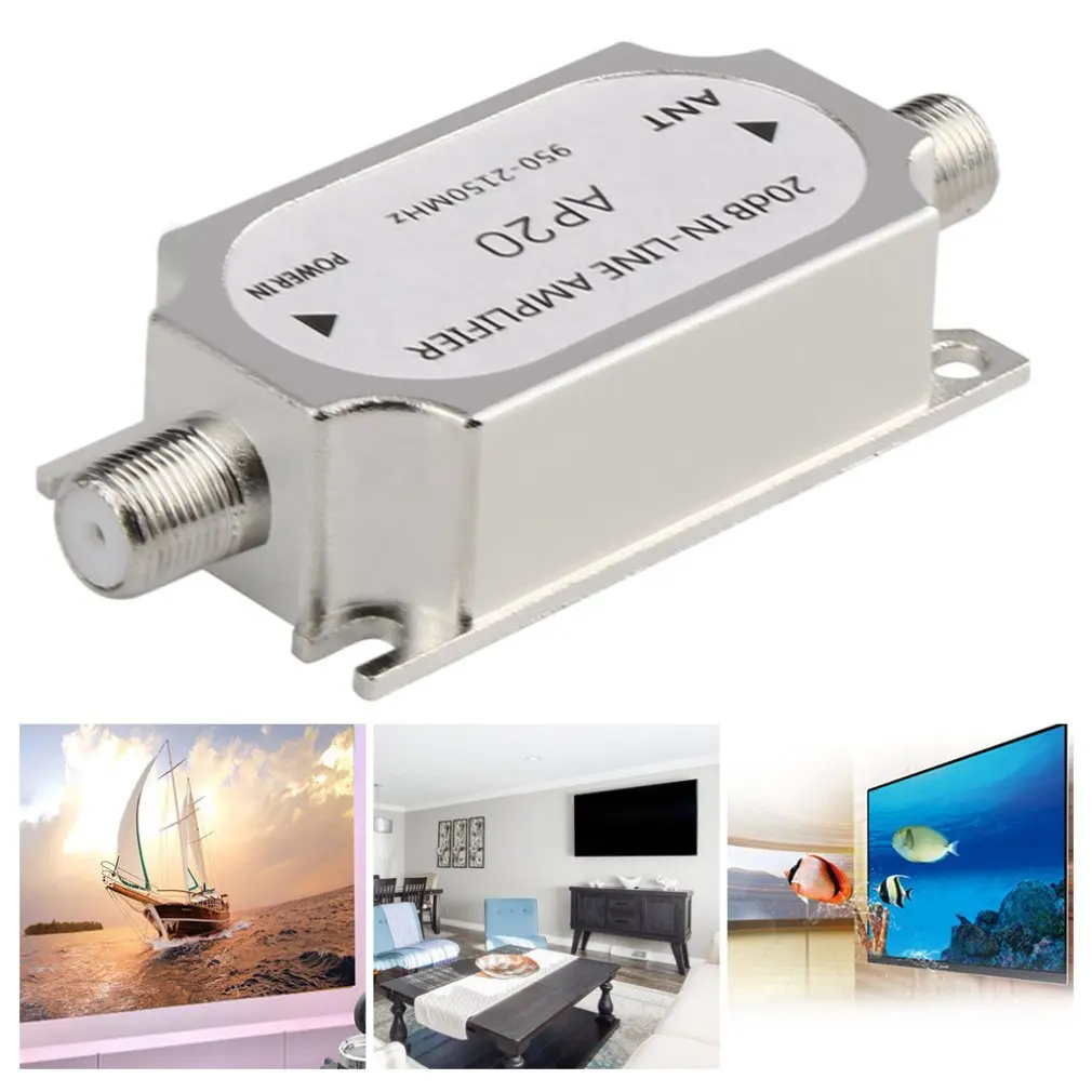 Новый спутник 20dB в он лайн 950 2150 МГц усилитель сигнала для антенный кабель