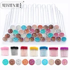 Многоразовые для бровей Кисть в тубе одноразовая кисть для ресниц кисть для бровей Сменные пыленепроницаемые сверкающие алмазные кисти для макияжа