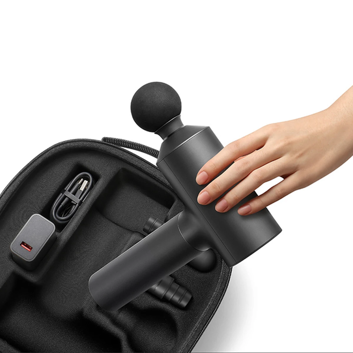

Xiaomi Mijia Fascia Gun Electric Neck Massager Gun for Body Fascia Relaxation Sports Tools With Portable Bag Low Noise 2600mAh