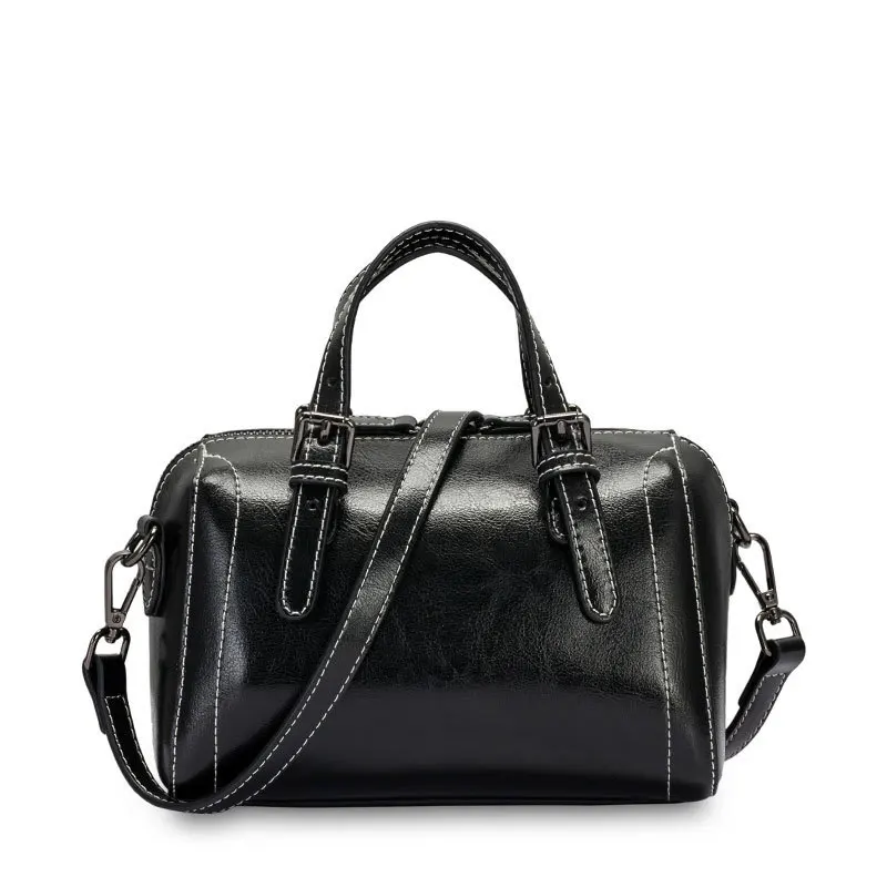 

Дамские сумочки из натуральной кожи, винтажные вместительная дамская сумочка, маленькие дамские сумки через плечо в стиле ретро